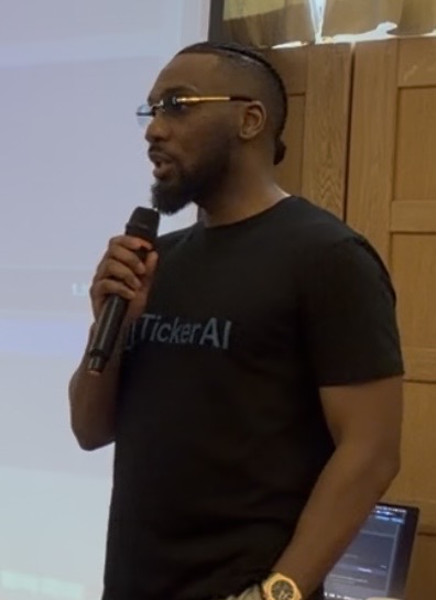 John Ake speaking about TickerAI
